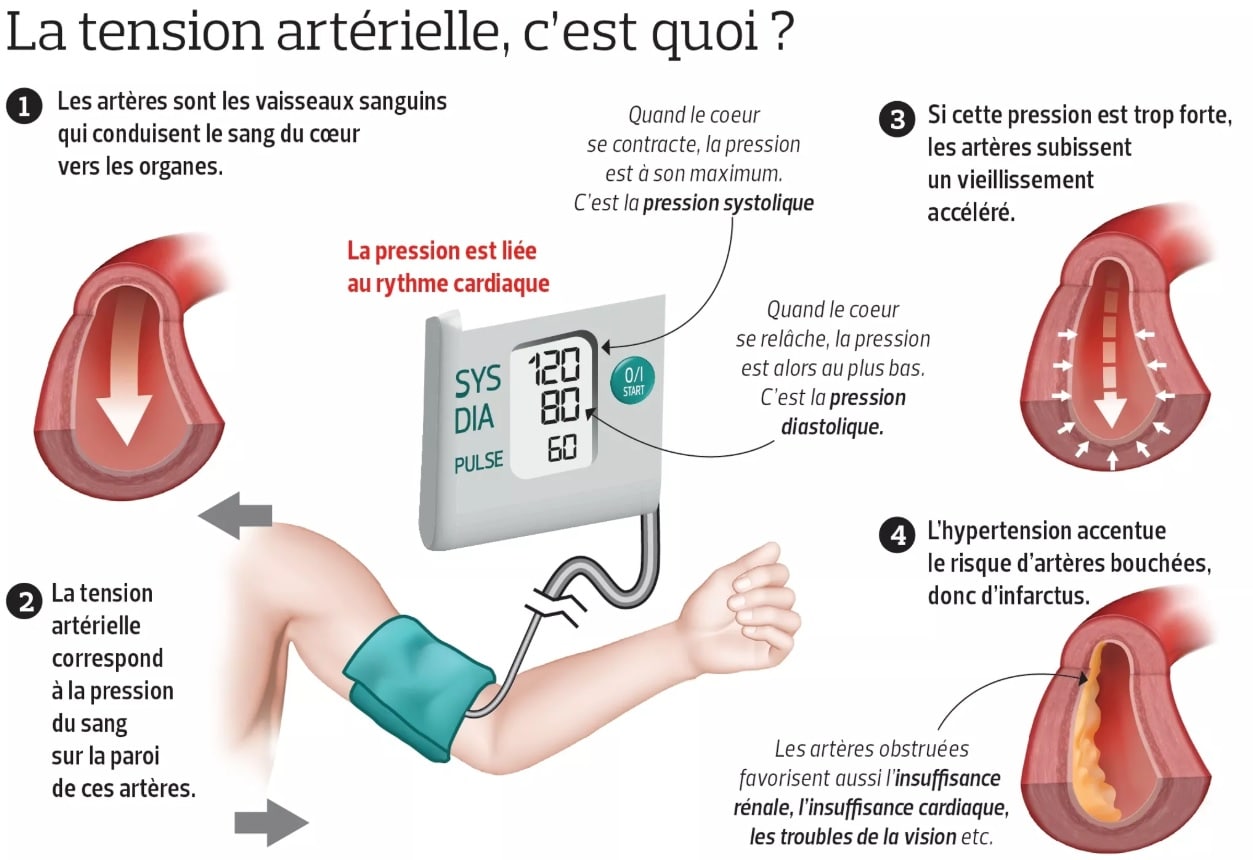 la tension artérielle, c'est quoi